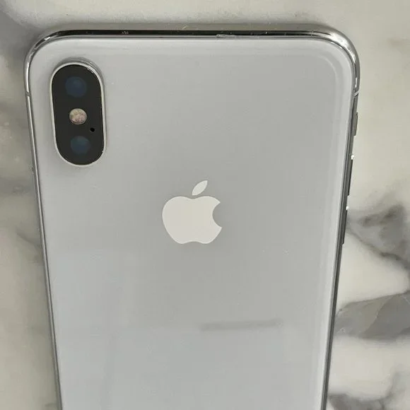 Like NEW Apple iPhone X - 256GB - Silver (Unlocked) Model #: MQCP2LL/A